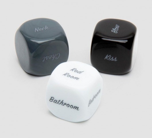 Игральные кубики для пар Play Nice - Fifty Shades of Grey - купить с доставкой в Южно-Сахалинске