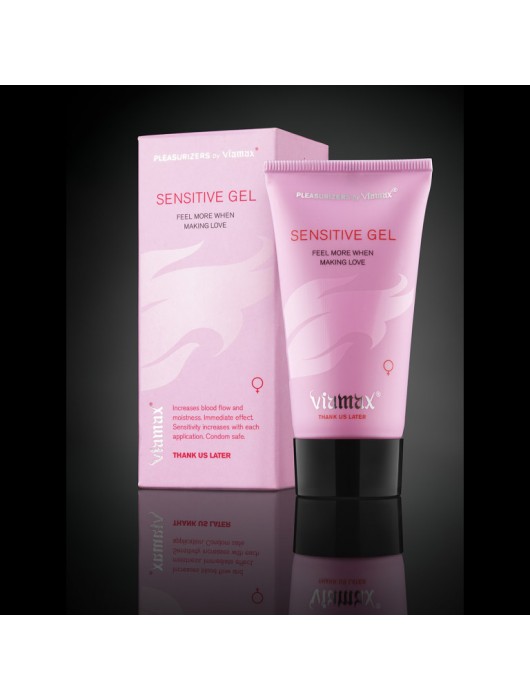 Возбуждающий крем для женщин Viamax Sensitive Gel - 50 мл. - Viamax - купить с доставкой в Южно-Сахалинске