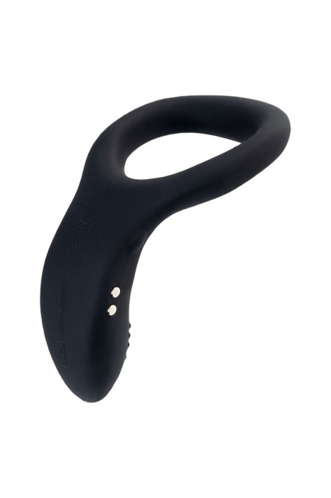 Черное эрекционное кольцо Lovense Diamo - Lovense - в Южно-Сахалинске купить с доставкой