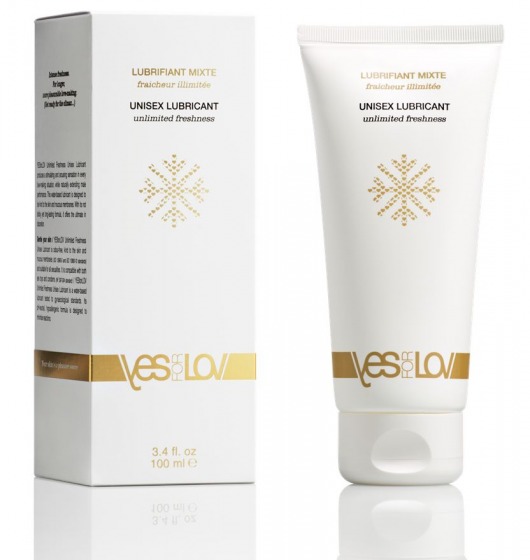 Лубрикант на водной основе с охлаждающим эффектом Unlimited Freshness Unisex Lubricant - 100 мл. - YESforLOV - купить с доставкой в Южно-Сахалинске