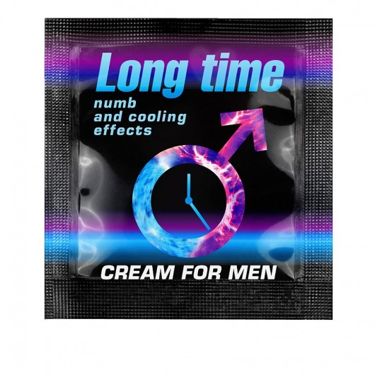 Крем для мужчин Long Time - 1,5 гр. - Биоритм - купить с доставкой в Южно-Сахалинске