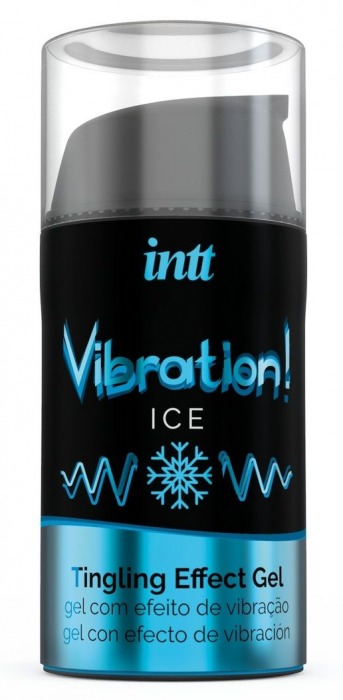 Жидкий интимный гель с эффектом вибрации Vibration! Ice - 15 мл. - INTT - купить с доставкой в Южно-Сахалинске
