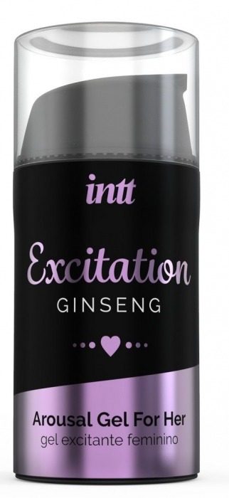 Женский возбуждающий интимный гель Excitation Ginseng - 15 мл. - INTT - купить с доставкой в Южно-Сахалинске