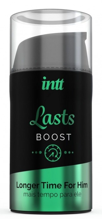Мужской интимный гель для продления эрекции Lasts Boost - 15 мл. - INTT - купить с доставкой в Южно-Сахалинске