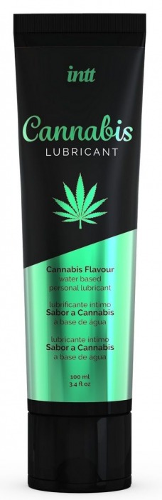 Интимный гель на водной основе Cannabis Lubricant - 100 мл. - INTT - купить с доставкой в Южно-Сахалинске