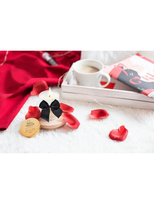 Массажная свеча Melt My Heart с ароматом карамели - 70 мл. - Bijoux Indiscrets - купить с доставкой в Южно-Сахалинске