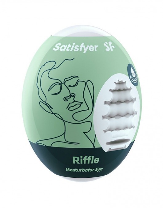 Мастурбатор-яйцо Satisfyer Riffle Mini Masturbator - Satisfyer - в Южно-Сахалинске купить с доставкой