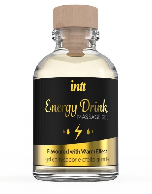 Массажный гель с согревающим эффектом Energy Drink - 30 мл. - INTT - купить с доставкой в Южно-Сахалинске