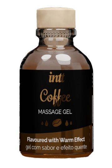Массажный гель с согревающим эффектом Coffee - 30 мл. - INTT - купить с доставкой в Южно-Сахалинске