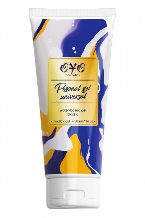 Интимная смазка на водной основе OYO Personal Gel Universal - 50 мл. - OYO - купить с доставкой в Южно-Сахалинске