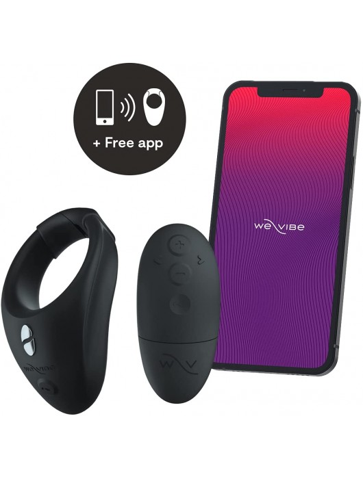 Черное эрекционное кольцо для ношения We-Vibe Bond - We-vibe - в Южно-Сахалинске купить с доставкой