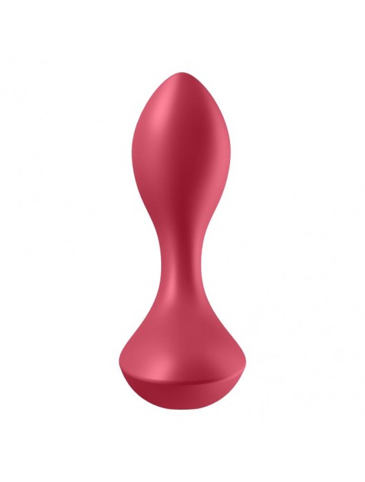 Красный вибромассажёр простаты Satisfyer Backdoor Lover - 14 см. - Satisfyer - в Южно-Сахалинске купить с доставкой