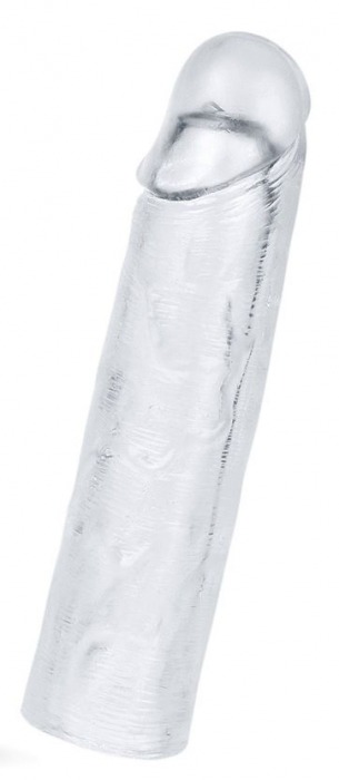 Прозрачная насадка-удлинитель Flawless Clear Penis Sleeve Add 1 - 15,5 см. - Lovetoy - в Южно-Сахалинске купить с доставкой