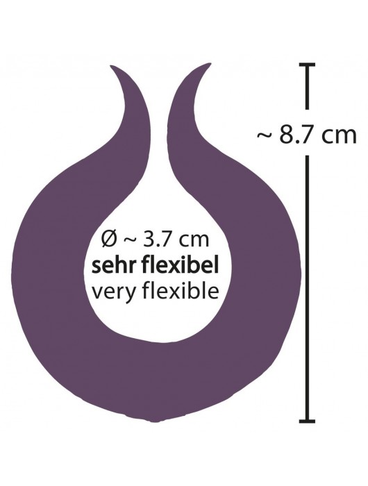 Вибратор для пар Two Motors Couple’s Ring в форме кольца - Orion - в Южно-Сахалинске купить с доставкой