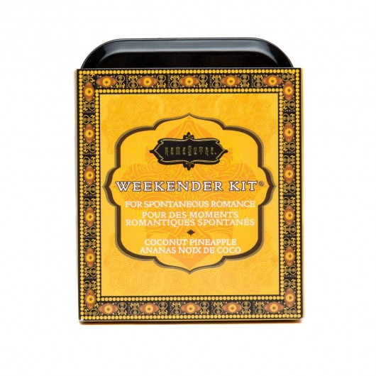 Эротический набор Weekender Kit Coconut Pineapple - Kama Sutra - купить с доставкой в Южно-Сахалинске