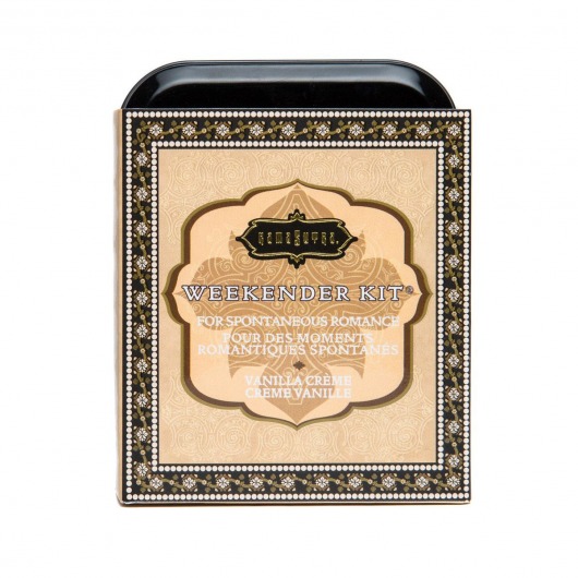 Эротический набор Weekender Kit Vanilla Creme - Kama Sutra - купить с доставкой в Южно-Сахалинске