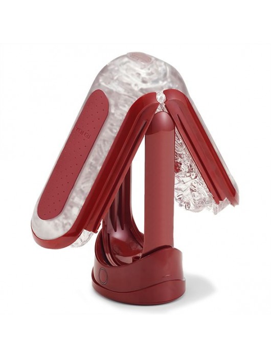 Красный мастурбатор Flip Zero Red   Warmer с подогревом - Tenga - в Южно-Сахалинске купить с доставкой