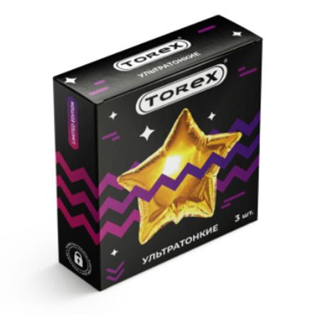 Презервативы Torex Party  Ультратонкие  - 3 шт. - Torex - купить с доставкой в Южно-Сахалинске