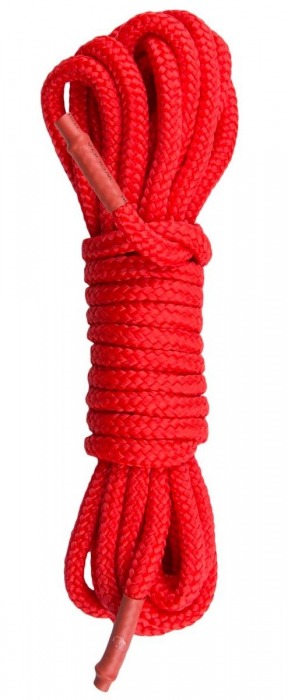 Красная веревка для связывания Nylon Rope - 5 м. - Easy toys - купить с доставкой в Южно-Сахалинске