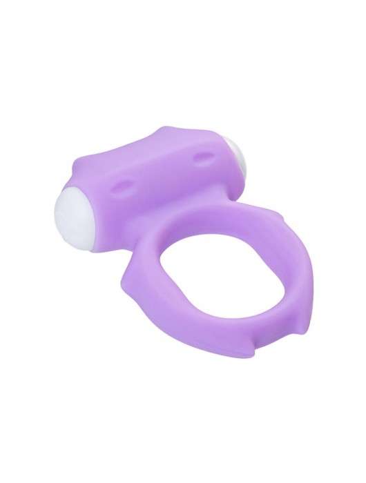 Фиолетовое виброкольцо на пенис Zort - A-toys - в Южно-Сахалинске купить с доставкой