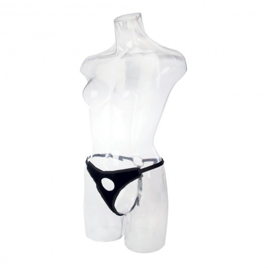 Трусы для страпона с универсальным креплением Universal Love Rider Luxe Harness - California Exotic Novelties - купить с доставкой в Южно-Сахалинске