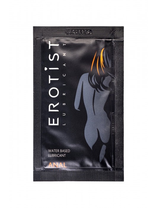 Пробник лубриканта на водной основе Erotist Anal - 4 мл. - Erotist Lubricants - купить с доставкой в Южно-Сахалинске