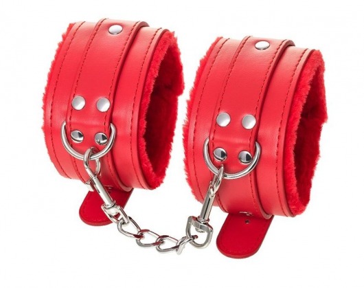 Красные оковы Anonymo из искусственной кожи - ToyFa - купить с доставкой в Южно-Сахалинске
