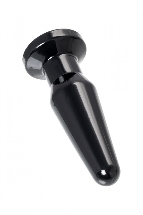 Черная анальная втулка Gemini β - 12,3 см. - POPO Pleasure