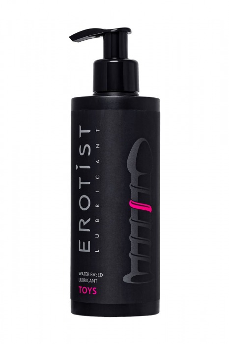 Лубрикант на водной основе Erotist Toys для использования с игрушками - 250 мл. - Erotist Lubricants - купить с доставкой в Южно-Сахалинске