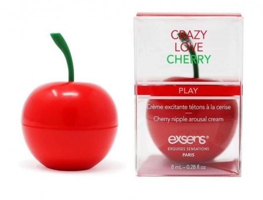 Крем для стимуляции сосков Crazy Love Cherry - 8 мл. - Exsens - купить с доставкой в Южно-Сахалинске