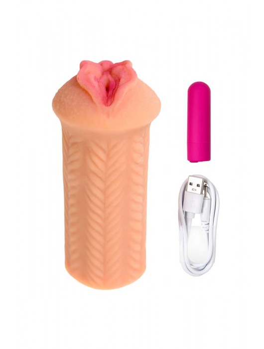 Мастурбатор-вагина Elegance.004 с вибрацией - KOKOS - в Южно-Сахалинске купить с доставкой