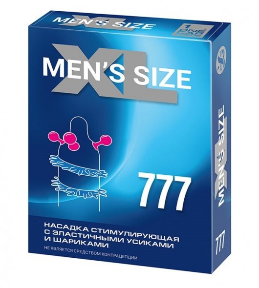 Стимулирующая насадка на пенис MEN SIZE 777 - Sitabella - в Южно-Сахалинске купить с доставкой
