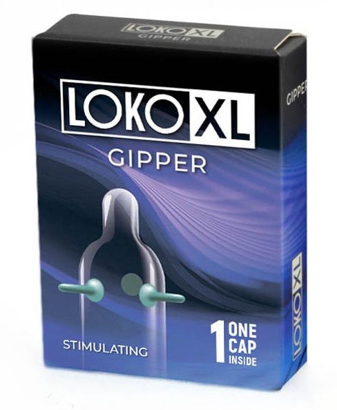 Стимулирующая насадка на пенис LOKO XL GIPPER - Sitabella - в Южно-Сахалинске купить с доставкой