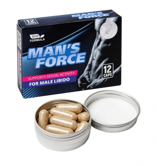 Пищевой концентрат для мужчин MANS FORCE  - 12 капсул - Sitabella - купить с доставкой в Южно-Сахалинске