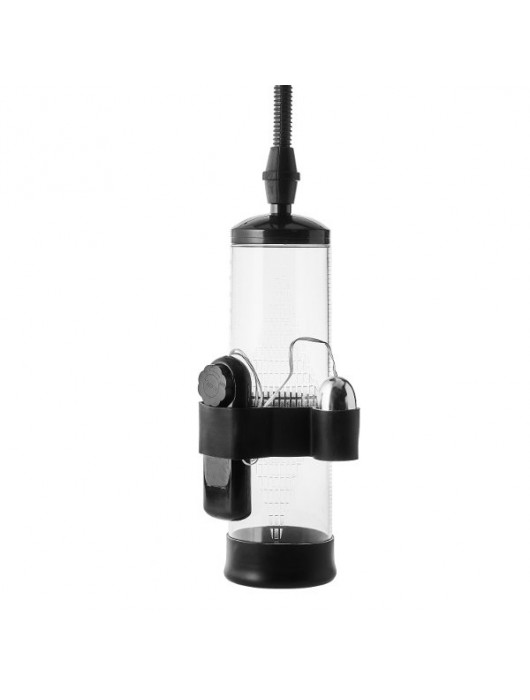 Прозрачная вакуумная помпа с вибрацией Vibrating Penis Pump - Dream Toys - в Южно-Сахалинске купить с доставкой