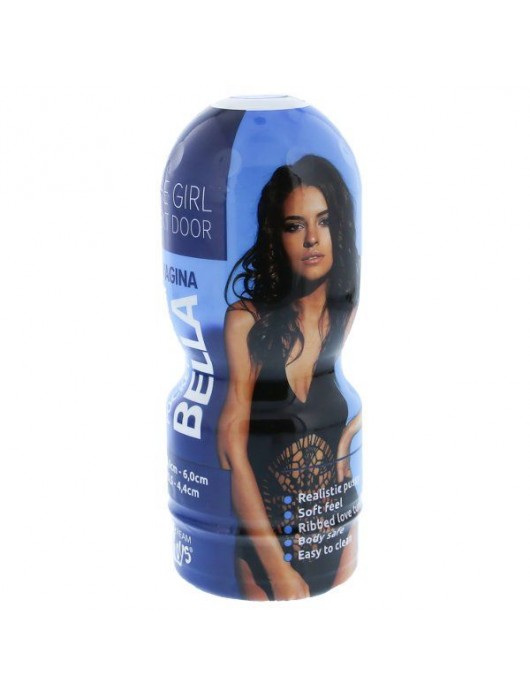 Телесный мастурбатор-вагина в тубе Bella - Dream Toys - в Южно-Сахалинске купить с доставкой