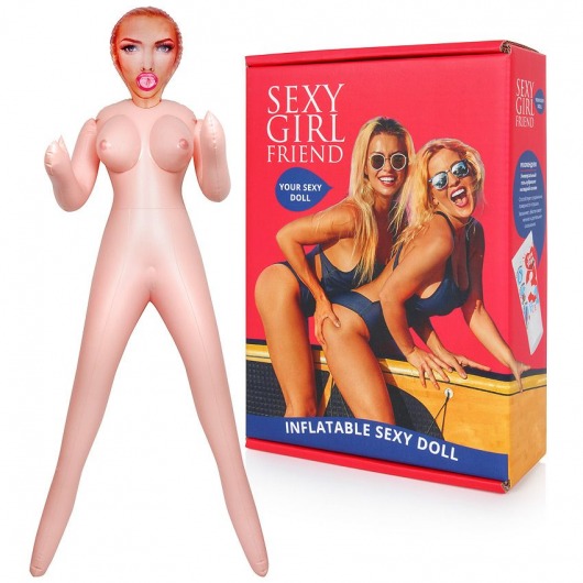 Надувная секс-кукла  Ванесса - Bior toys - в Южно-Сахалинске купить с доставкой