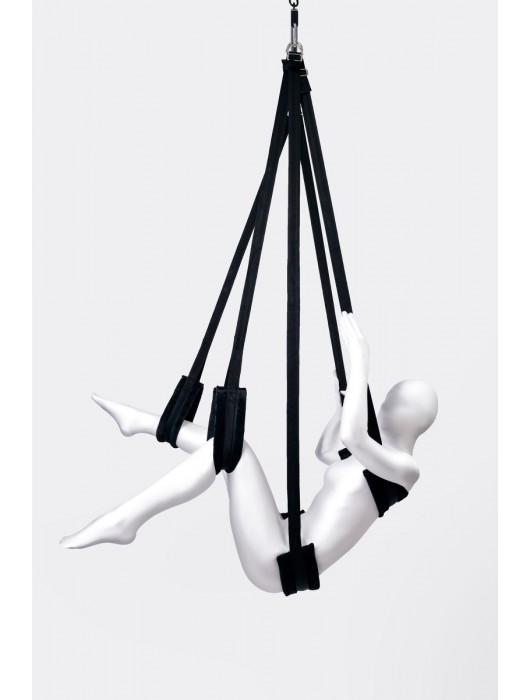 Черные секс-качели Anonymo №0503 - ToyFa - купить с доставкой в Южно-Сахалинске