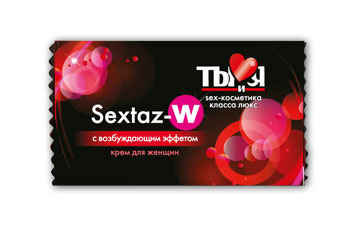 Возбуждающий крем для женщин Sextaz-W в одноразовой упаковке - 1,5 гр. - Биоритм - купить с доставкой в Южно-Сахалинске