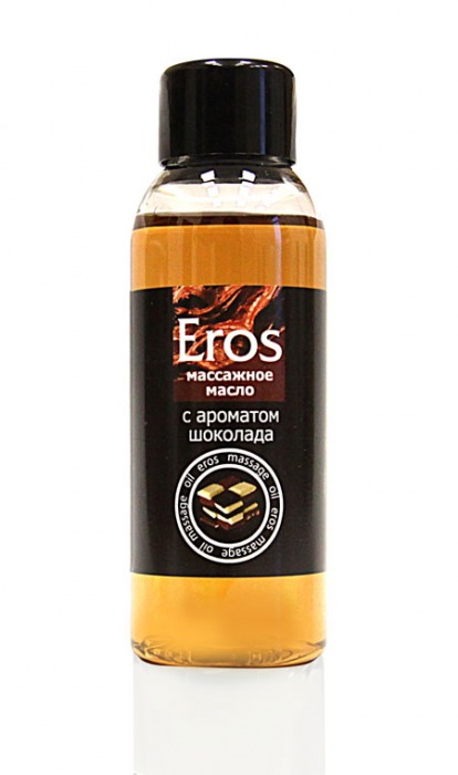 Масло массажное Eros tasty с ароматом шоколада - 50 мл. - Биоритм - купить с доставкой в Южно-Сахалинске