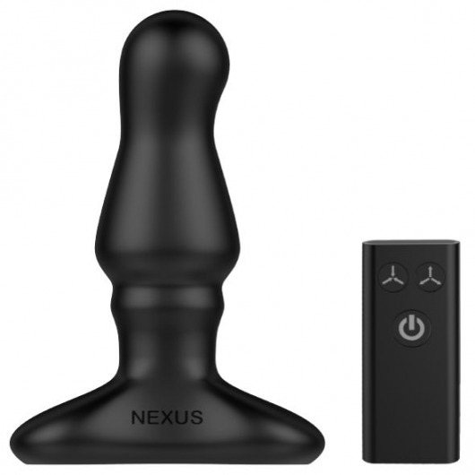 Черный вибростимулятор простаты Nexus Bolster - 12,3 см. - Nexus Range - в Южно-Сахалинске купить с доставкой