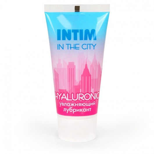 Увлажняющий лубрикант на водной основе Intim in the city Hyaluronic - 60 гр. - Биоритм - купить с доставкой в Южно-Сахалинске