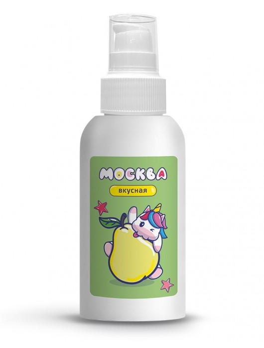 Универсальная смазка с ароматом дюшеса  Москва Вкусная  - 100 мл. - Москва - купить с доставкой в Южно-Сахалинске