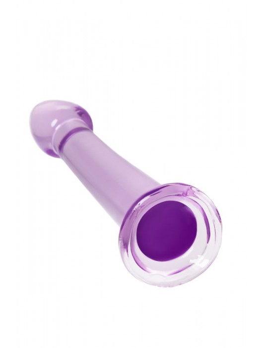 Фиолетовый фаллоимитатор Jelly Dildo S - 15,5 см. - Toyfa Basic