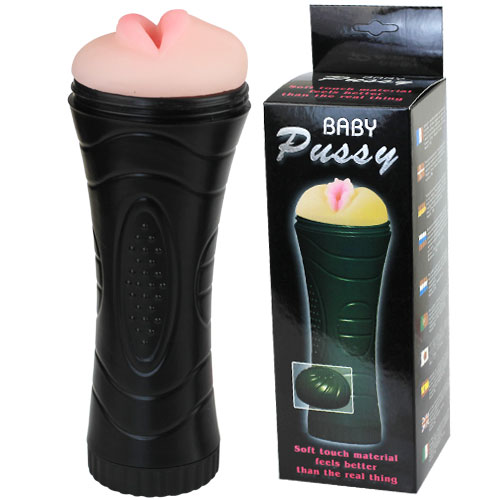 Мастурбатор-ротик  Baby Pussy в колбе без вибрации - Baile - в Южно-Сахалинске купить с доставкой