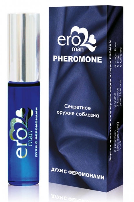 Духи с феромонами для мужчин Eroman №6 - 10 мл. -  - Магазин феромонов в Южно-Сахалинске