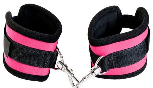 Оковы на ноги из неопрена розового цвета - ToyFa - купить с доставкой в Южно-Сахалинске