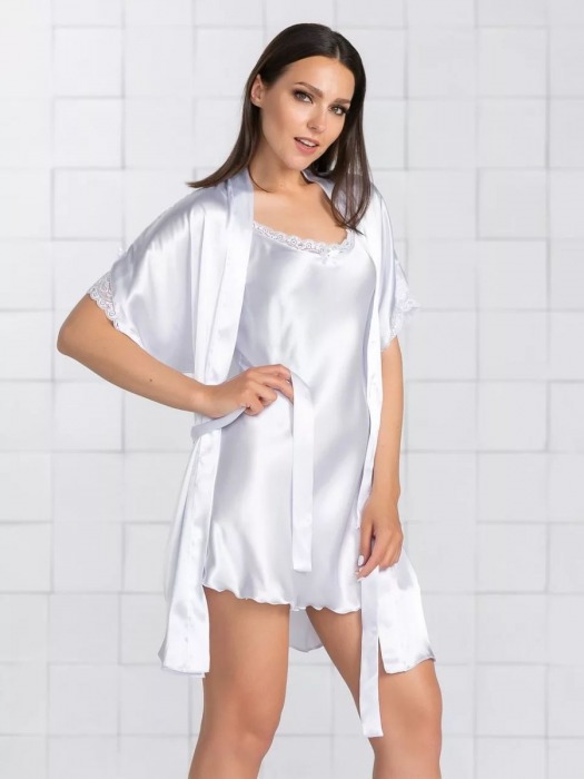 Соблазнительный пеньюар из искусственного шелка - Felisse купить с доставкой