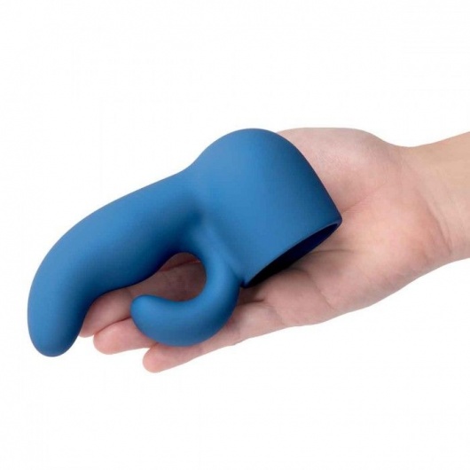Синяя насадка Dual для вибратора Le Wand Petite - Le Wand
