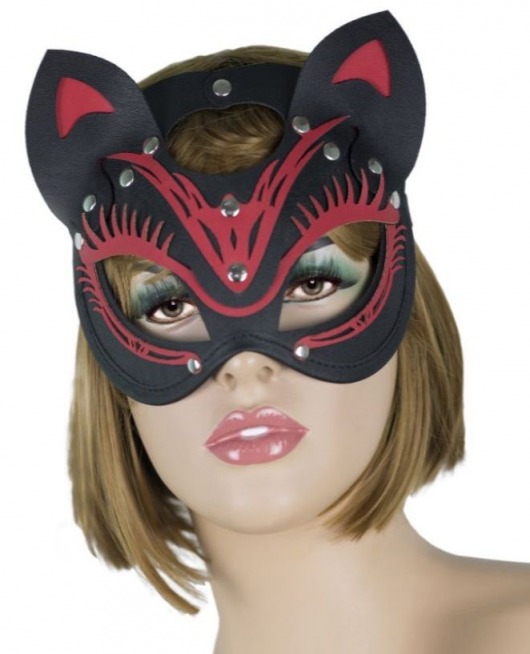 Маска кошки с маленькими ушками - LOVETOY (А-Полимер) - купить с доставкой в Южно-Сахалинске